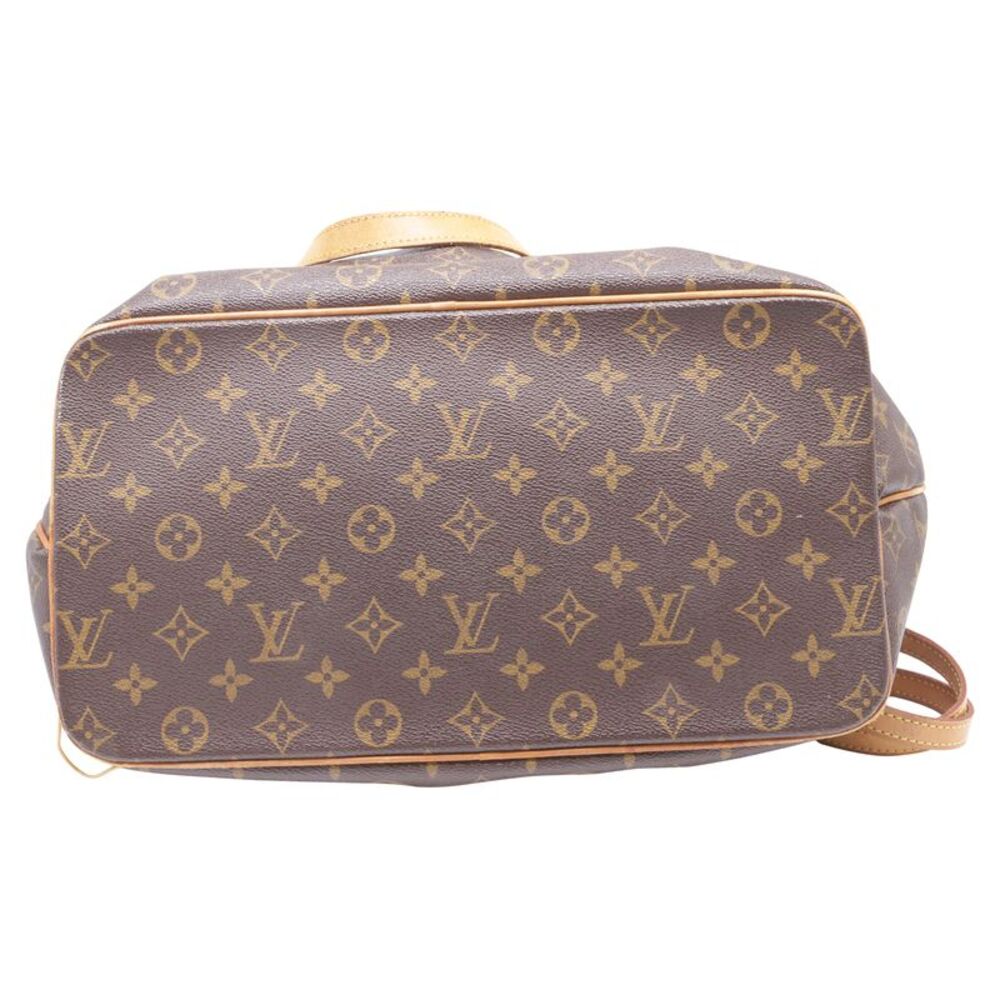 Louis Vuitton Palermo GM Tote Bag in Brown Coated Canvas - Picture 7 of 12